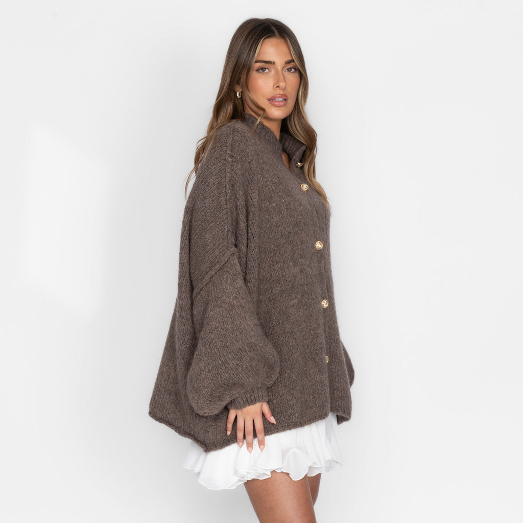 Oversized Cardigan "CozyGlam"