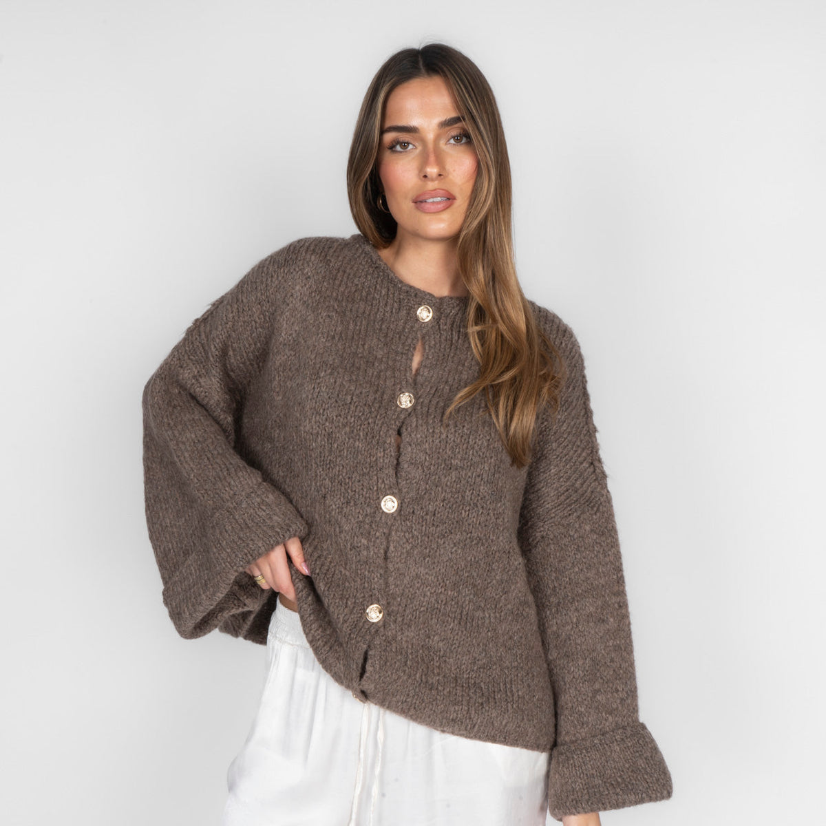 Oversized Cardigan "CozyGlam"