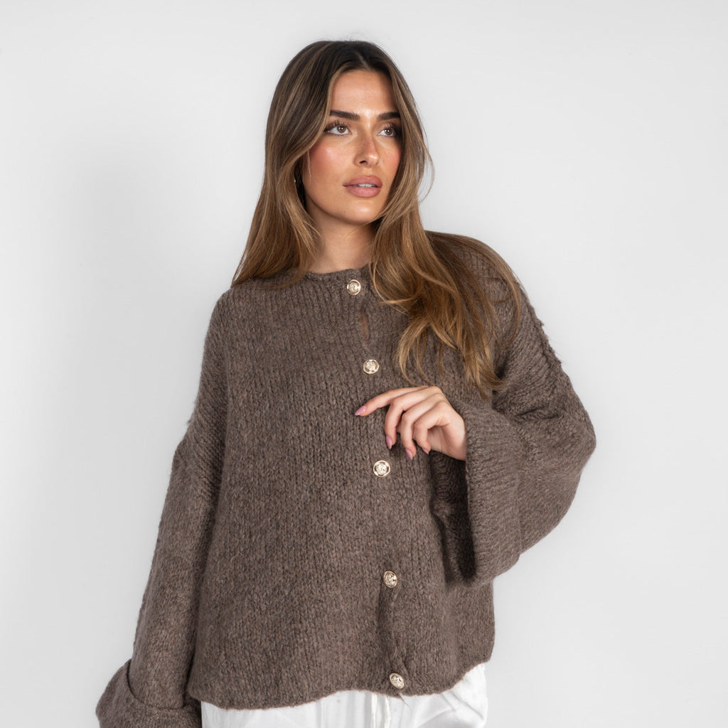 Oversized Cardigan "CozyGlam"