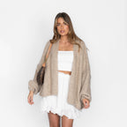 Casual Oversized Cardigan