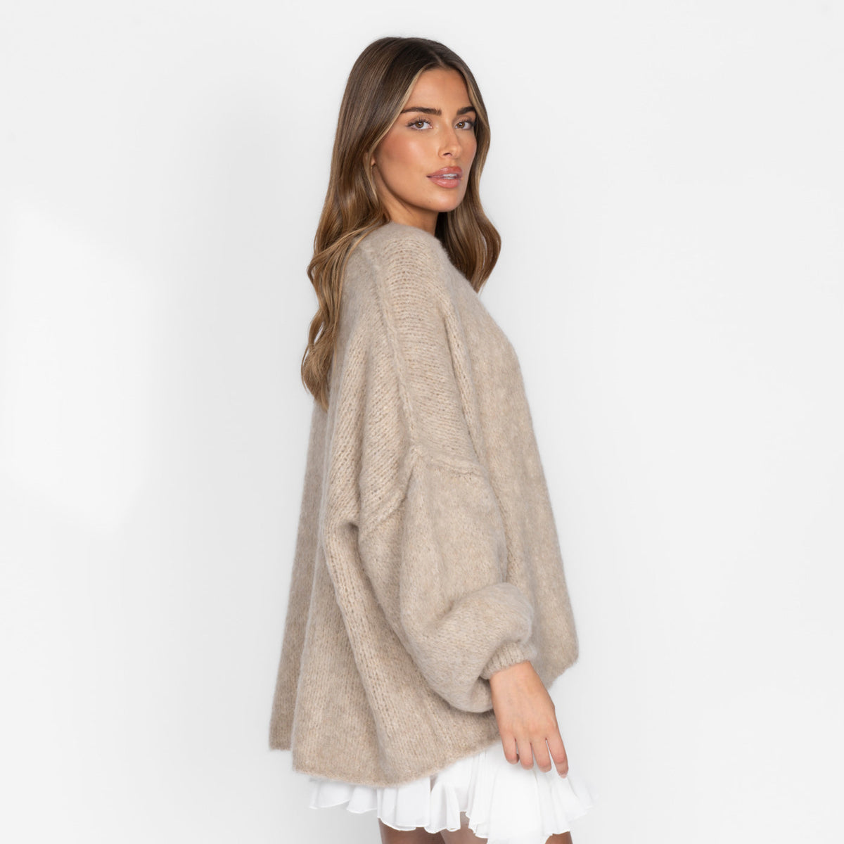 Casual Oversized Cardigan