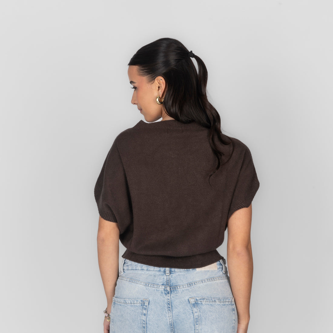 Sleeveless Knit Top
