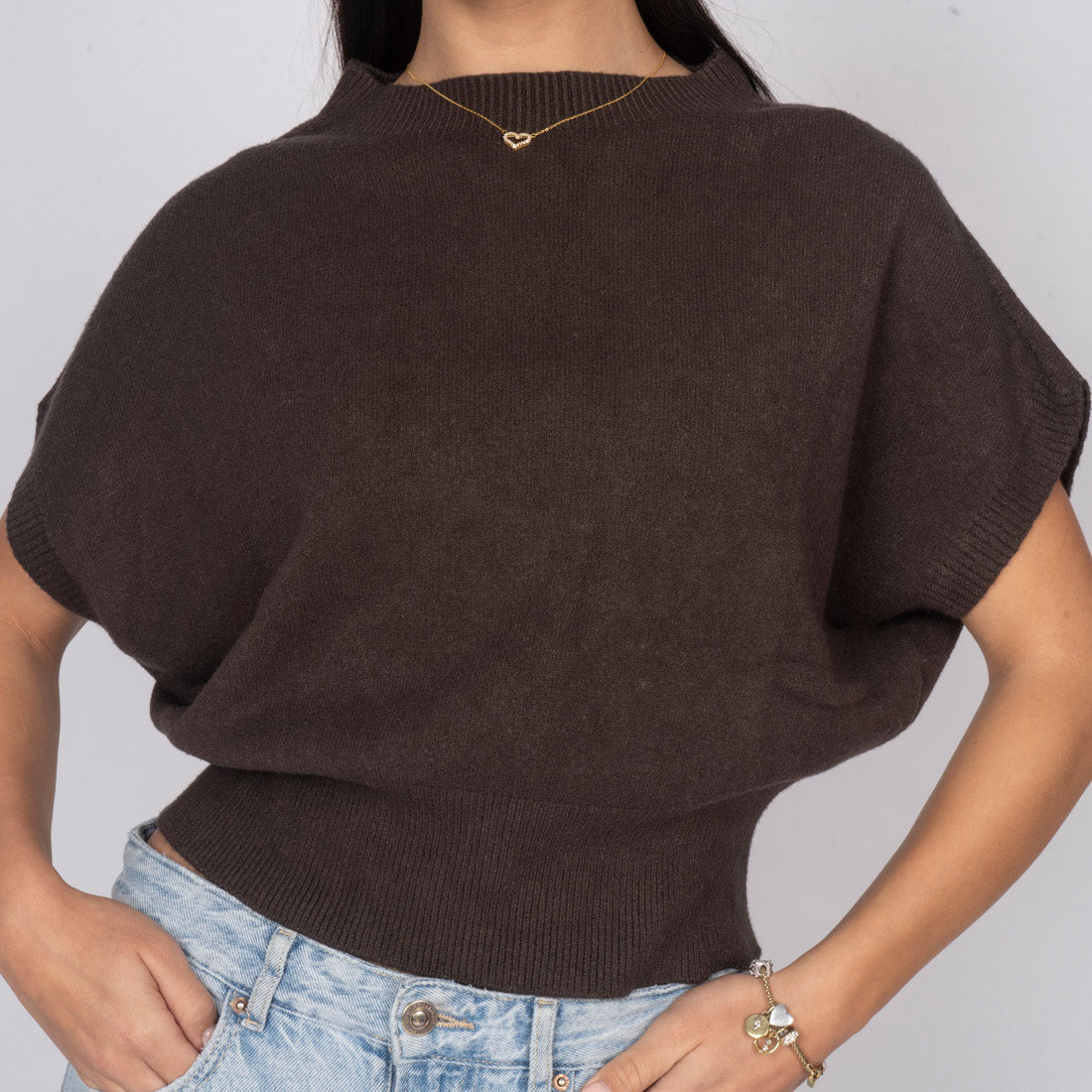 Sleeveless Knit Top
