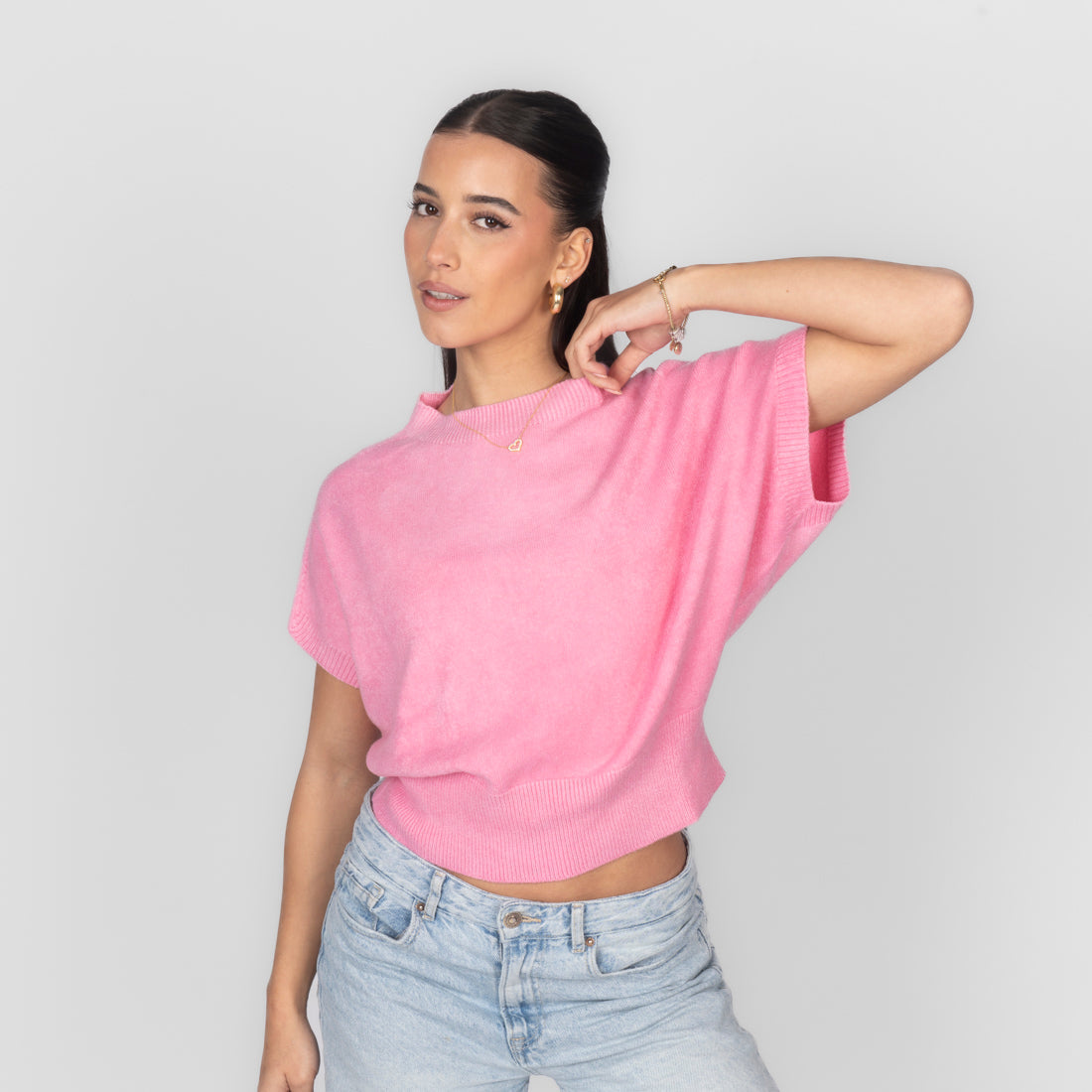 Sleeveless Knit Top