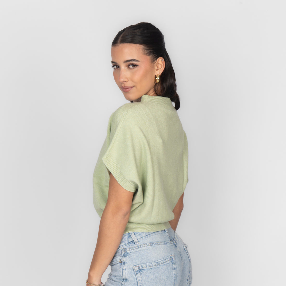 Sleeveless Knit Top