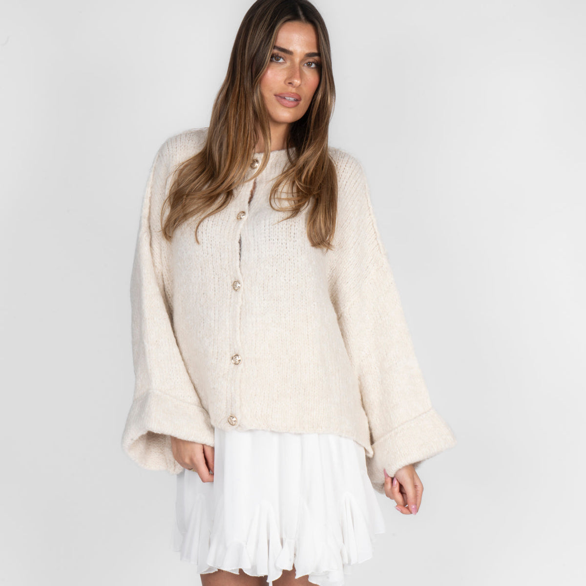 Oversized Cardigan "CozyGlam"