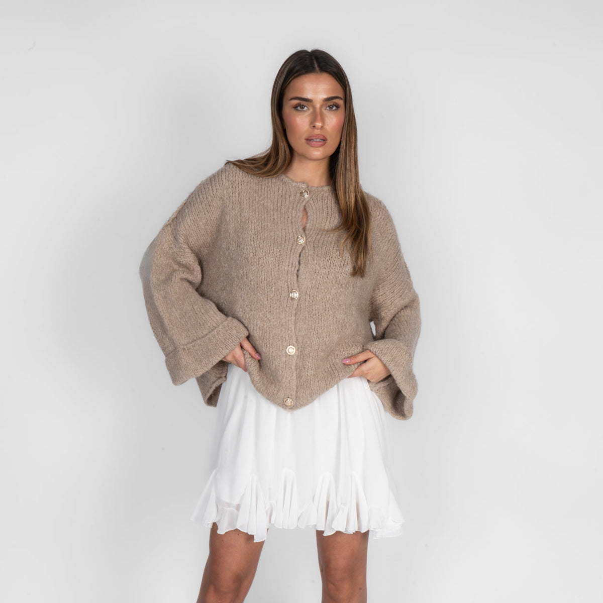 Oversized Cardigan "CozyGlam"