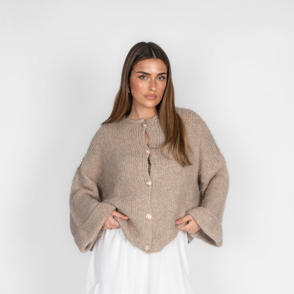 Oversized Cardigan "CozyGlam"