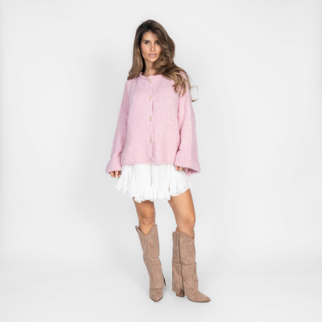 Oversized Cardigan "CozyGlam"