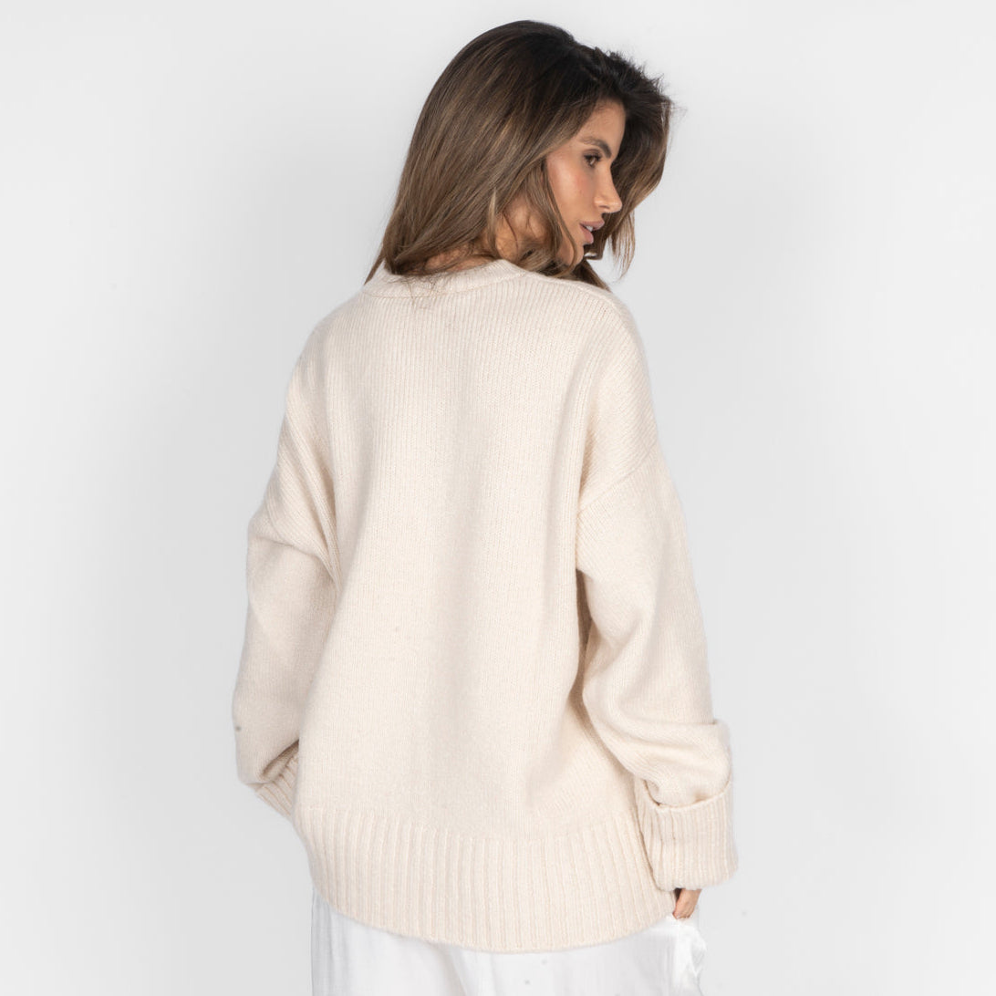 Oversized Cardigan "CozyGlam"