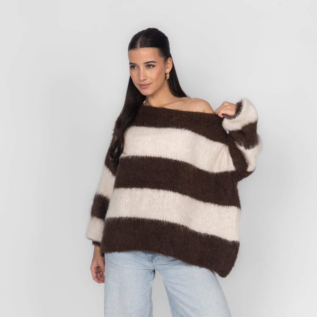 Ultra-Soft Off-Shoulder Knit