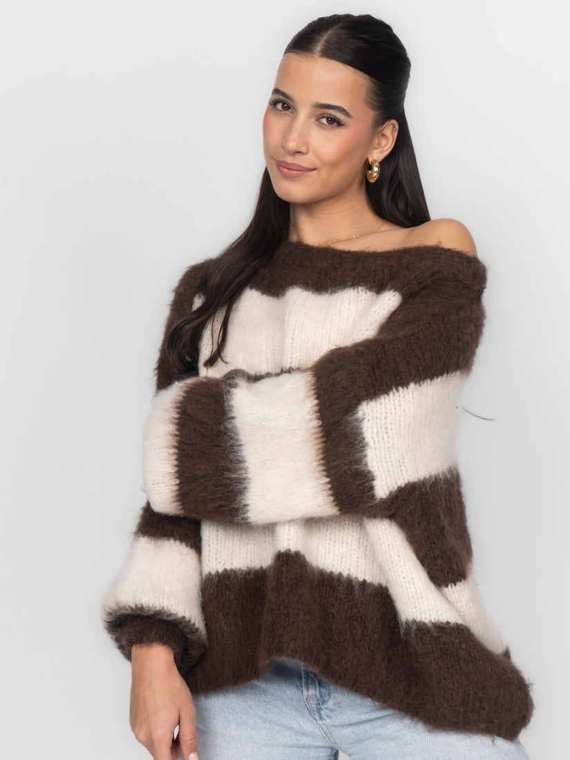 Ultra-Soft Off-Shoulder Knit