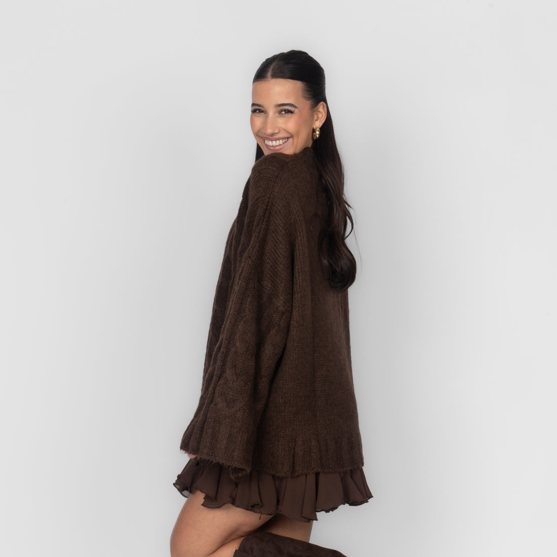 Casual Oversized Cardigan