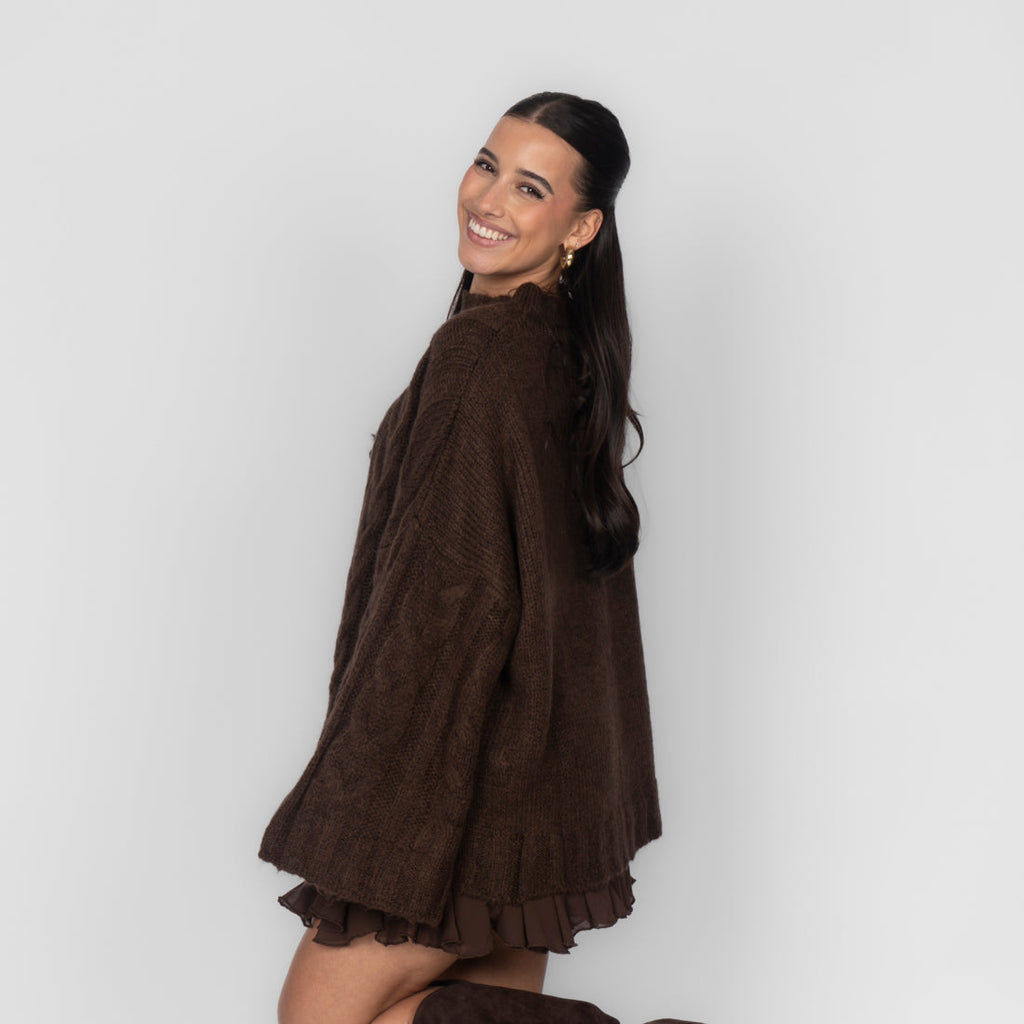Casual Oversized Cardigan
