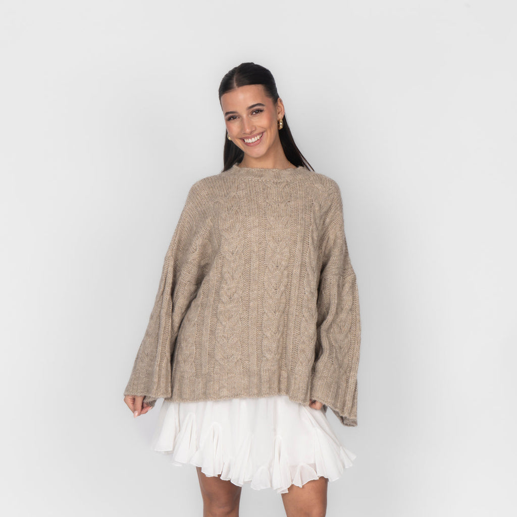 Casual Oversized Cardigan