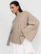 Casual Oversized Cardigan
