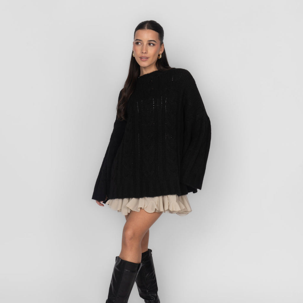 Casual Oversized Cardigan