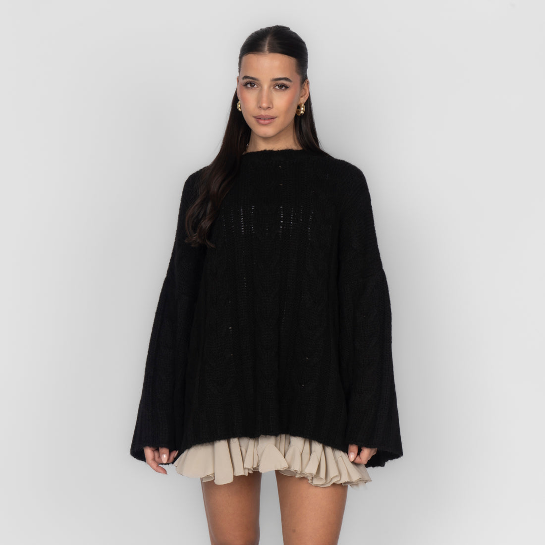 Casual Oversized Cardigan