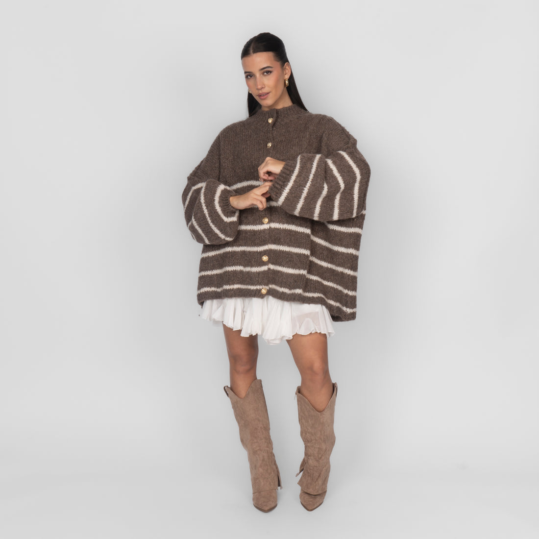 Oversized Cardigan "CozyGlam"