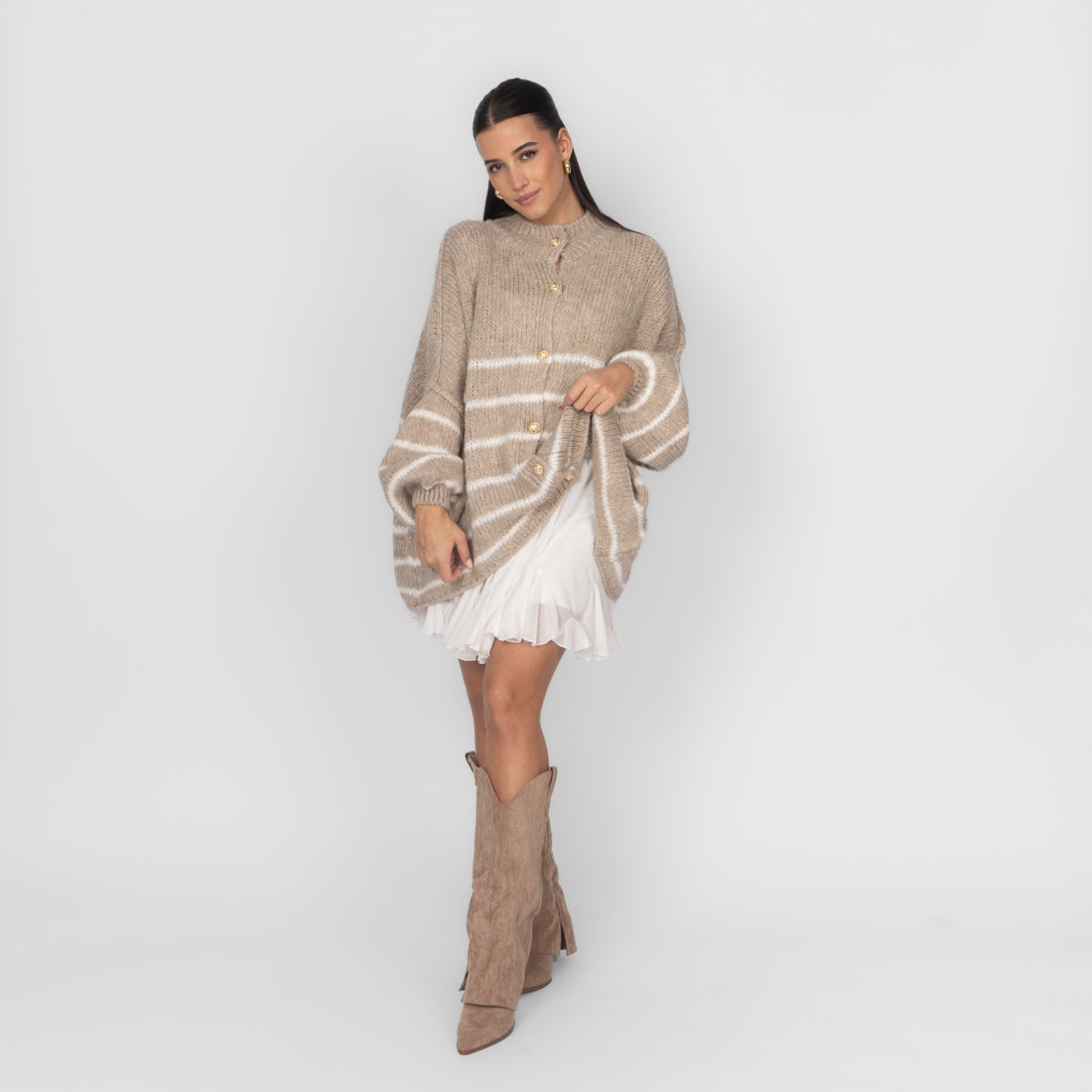 Oversized Cardigan "CozyGlam"