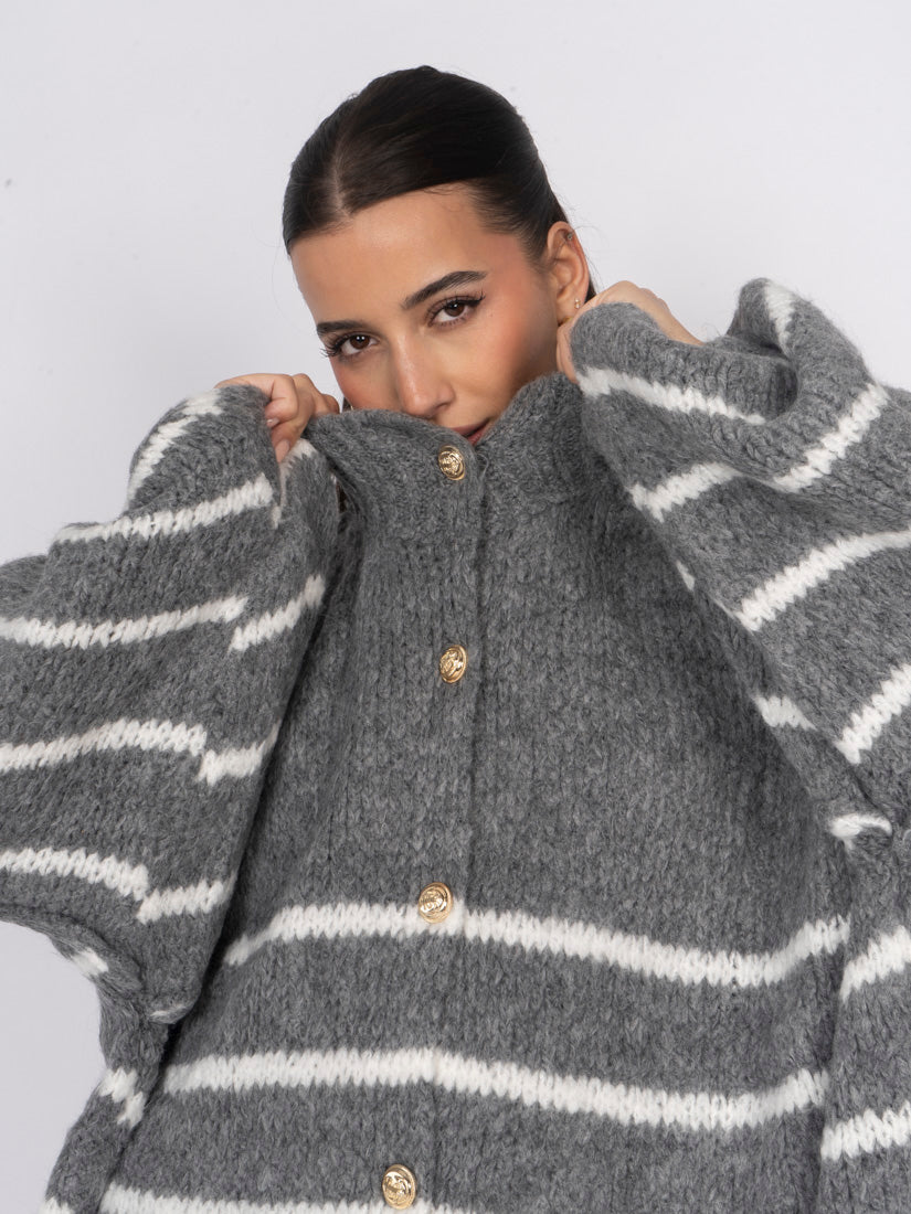 Oversized Cardigan "CozyGlam"