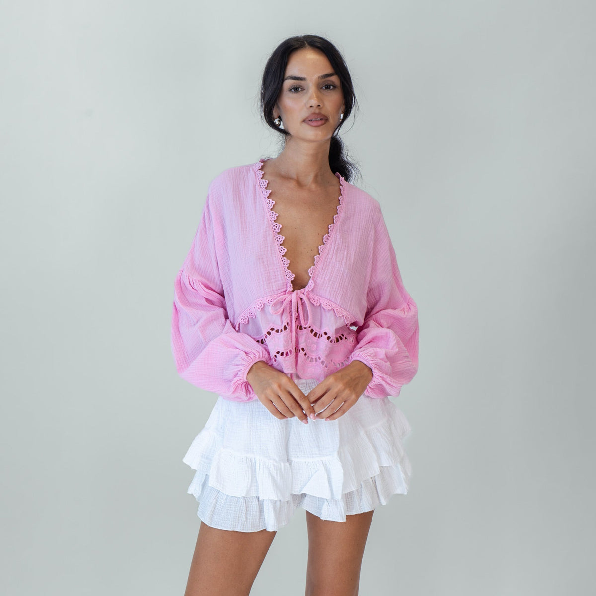 Boho Muslin Blouse