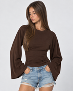 Soft Launch Ruched Top