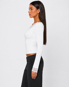 Soft Romance Lace Top