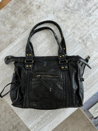 Vintage Weave Shoulder Bag
