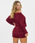 Gizela | SOLA Ruched Mini Dress