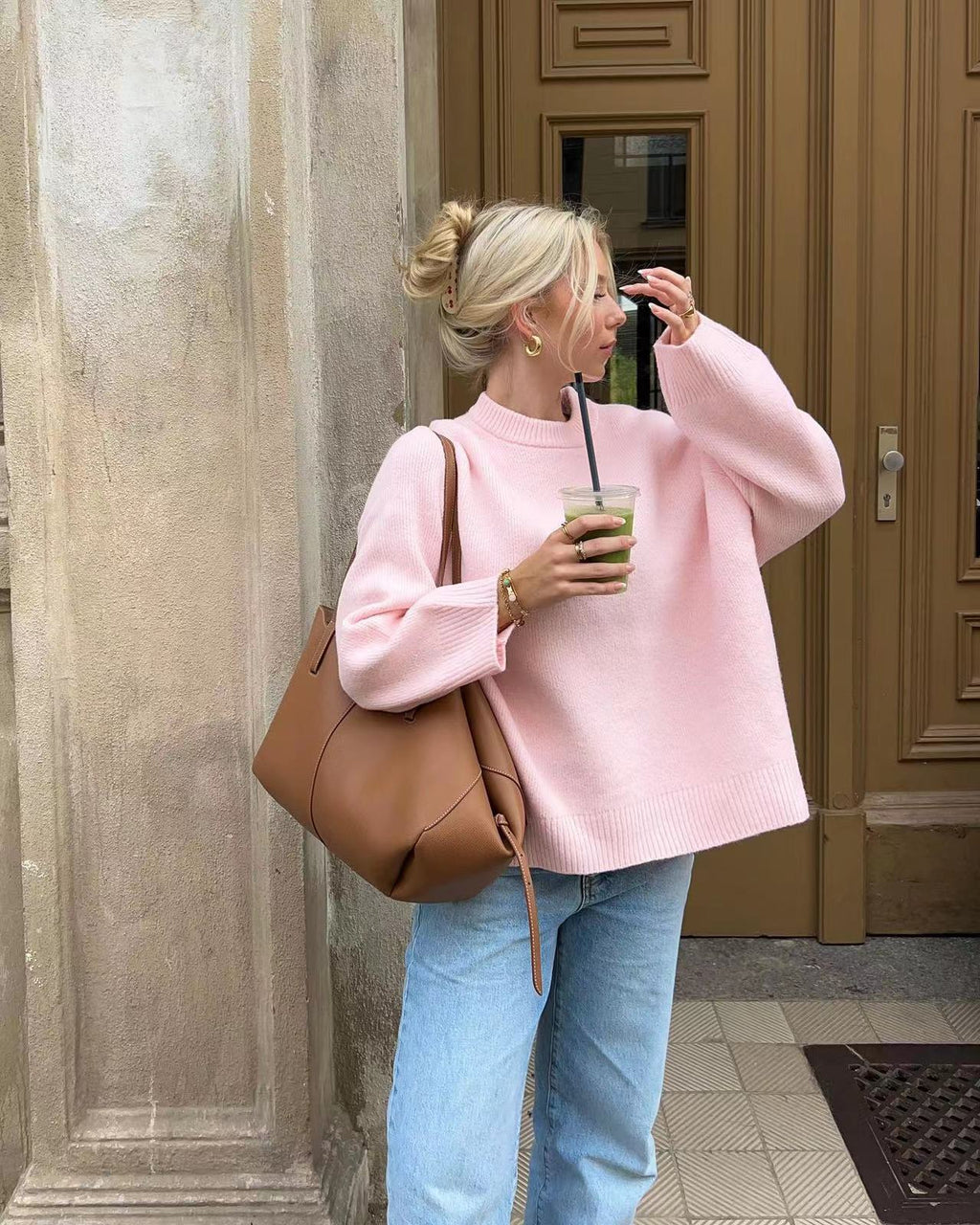 Pink Cozy Sweater