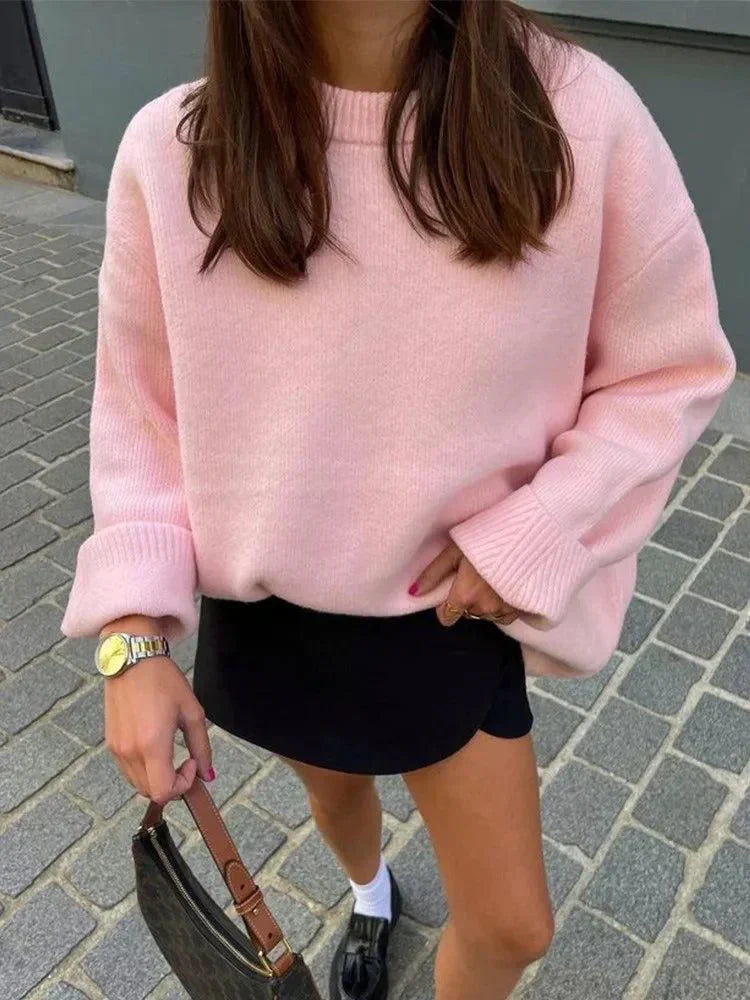 Pink Cozy Sweater