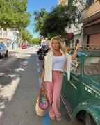 Gizela | Striped Pants