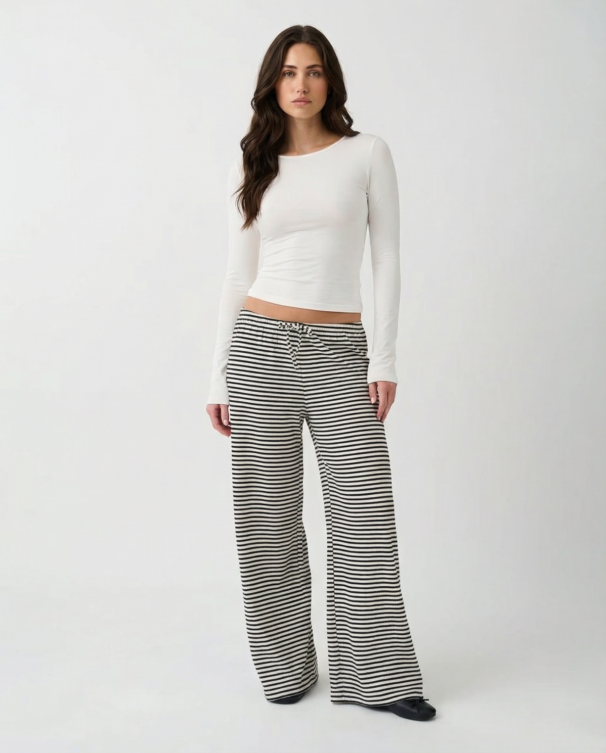 Gizela | Striped Pants