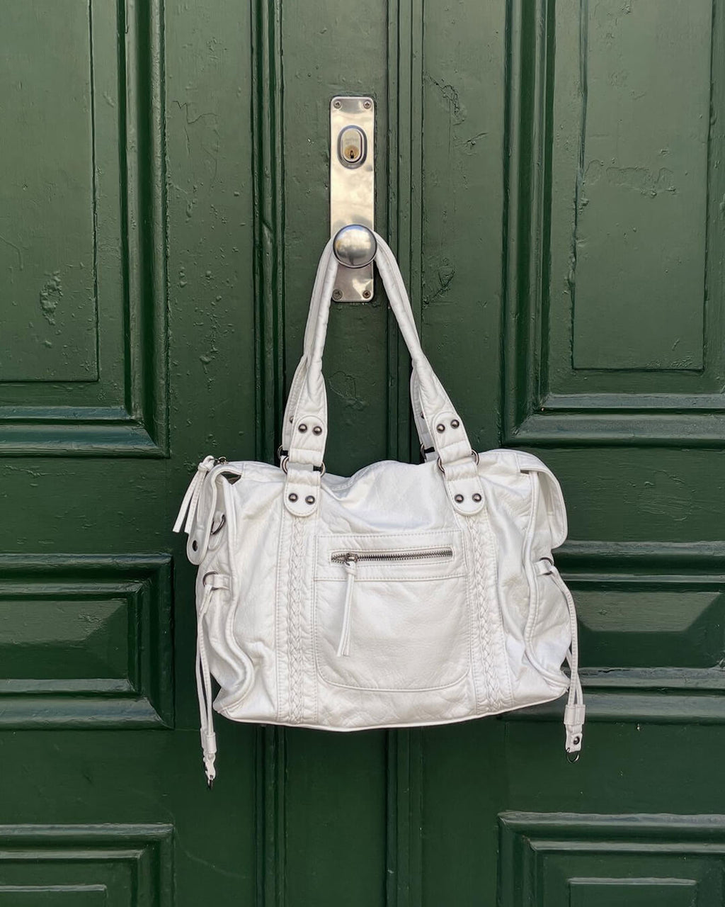 Vintage Weave Shoulder Bag