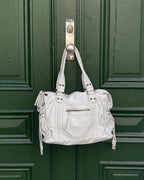 Vintage Weave Shoulder Bag