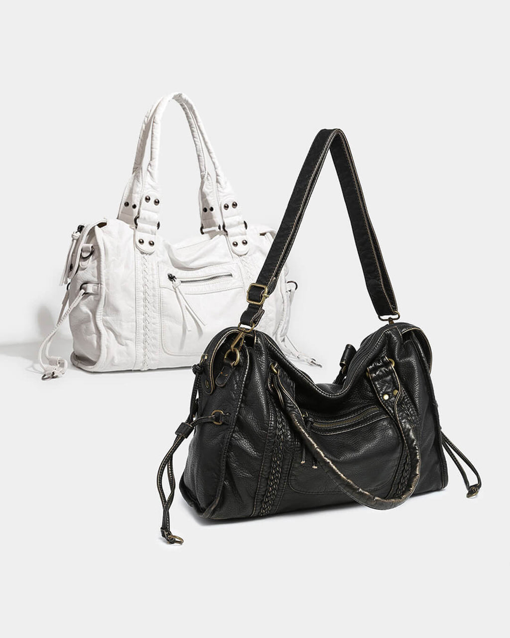 Vintage Weave Shoulder Bag