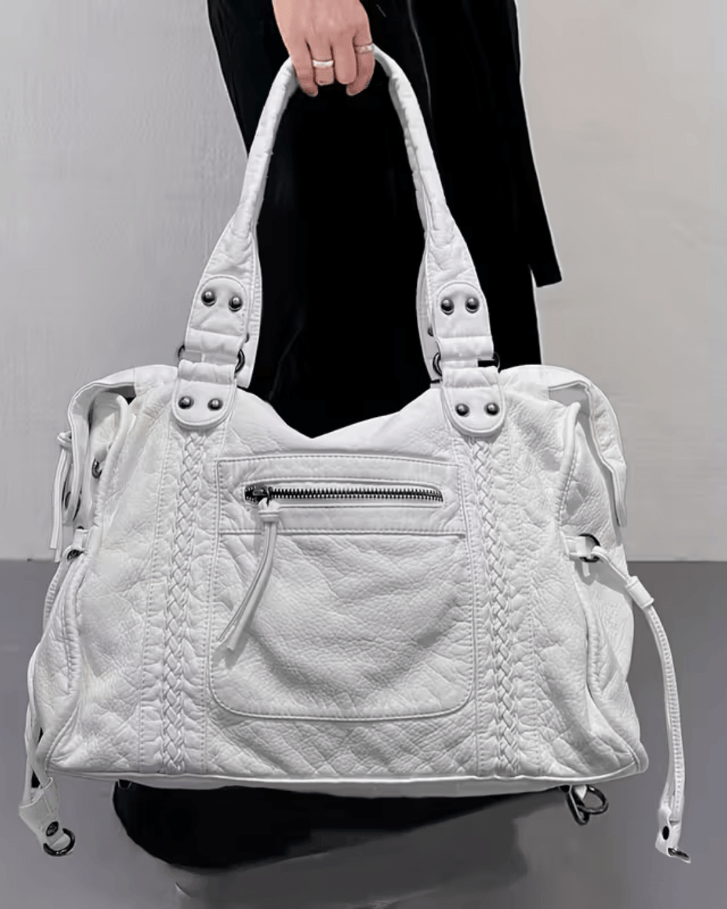 Vintage Weave Shoulder Bag