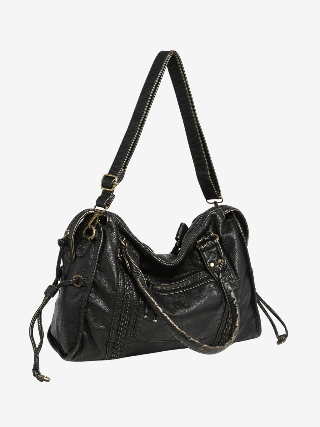 Vintage Weave Shoulder Bag