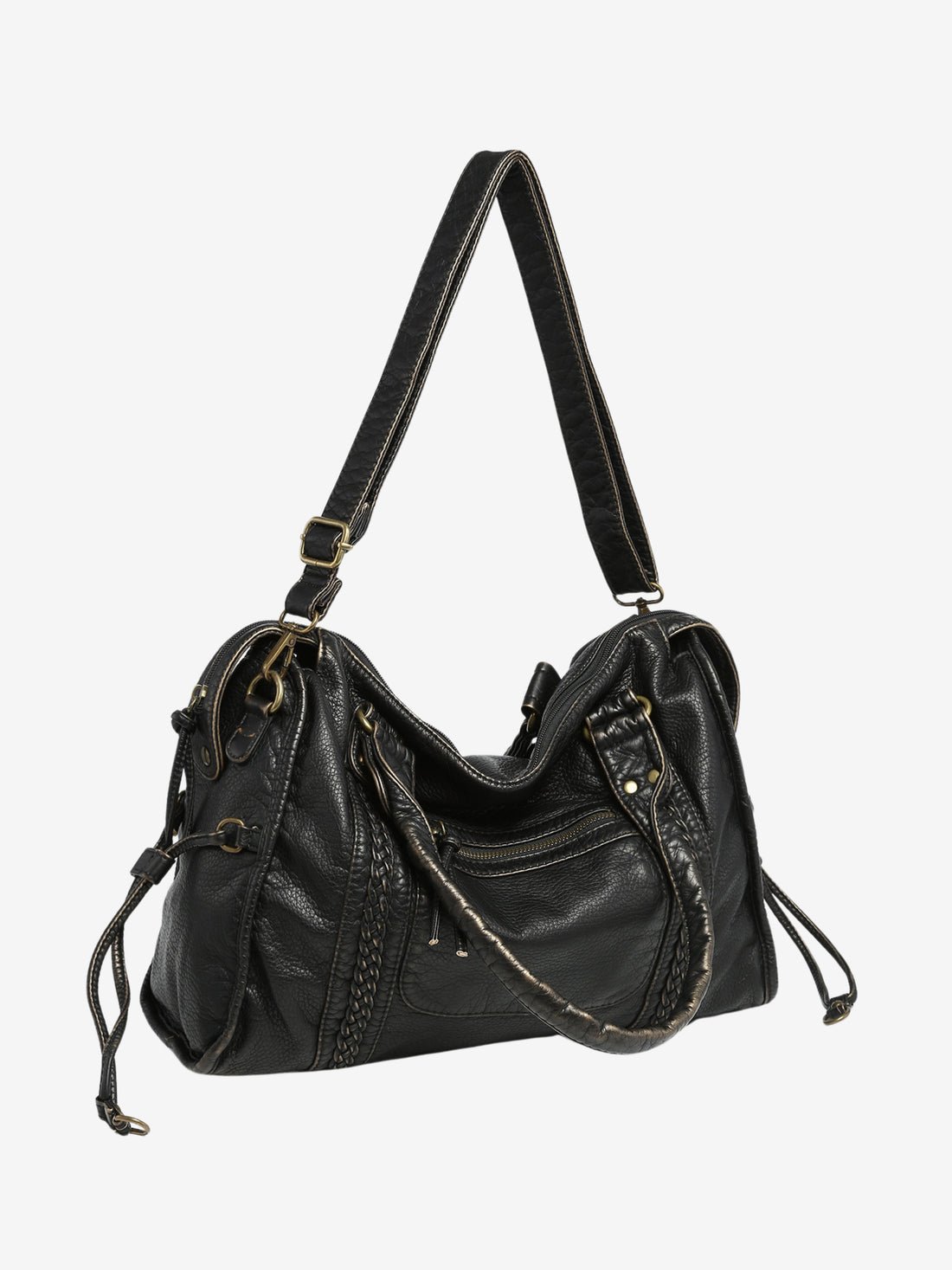 Vintage Weave Shoulder Bag